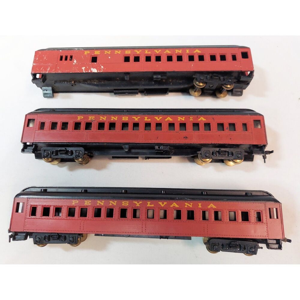 HobbyLine Antique Passenger Car Set 410 HO The Commuter 1954 Combine Coach *Read